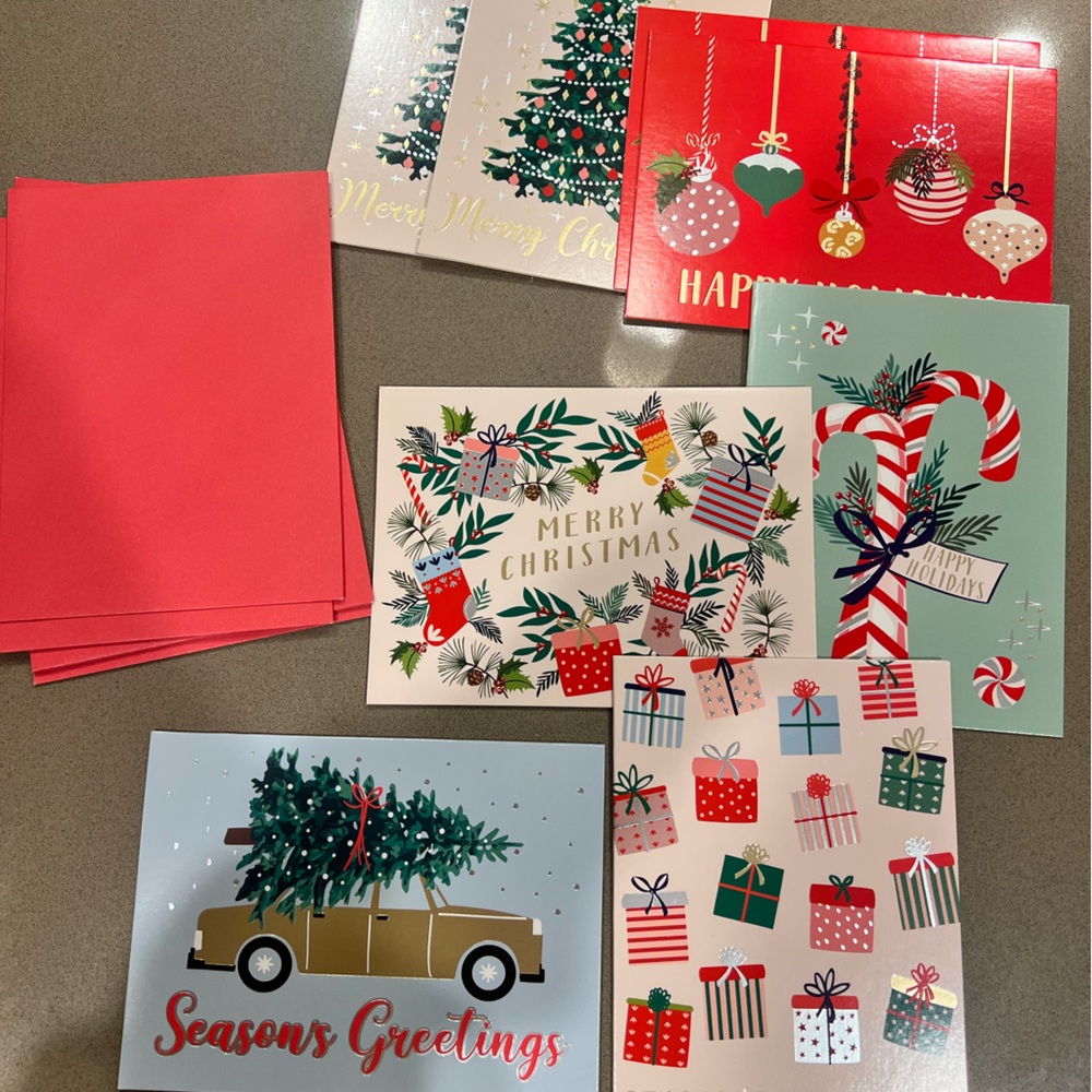 Christmas cards 🎄 mixed set of 21 with envelopes 💌